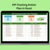 KPI Tracking Action Plan in Excel