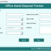 Office Asset Disposal Tracker in Excel - Image 5
