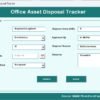 Office Asset Disposal Tracker in Excel - Image 6