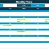 Operations Cybersecurity Calendar in Excel - Image 4