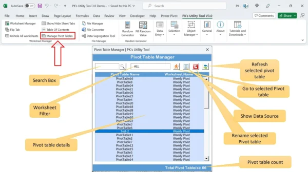 PK's Utility Tool in Excel VBA - Image 5