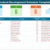Product Development Schedule in Excel - Image 2