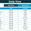 Technology IT AI Implementation Calendar in Excel - Image 5