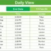 Technology IT Supply Chain Resilience Calendar in Excel - Image 5