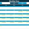 Technology Marketing AI Implementation Calendar in Excel - Image 4