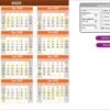 Technology Marketing Supply Chain Resilience Calendar in Excel - Image 3