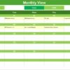 Technology Operations Customer Experience Calendar in Excel - Image 4