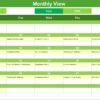Technology Operations Supply Chain Resilience Calendar in Excel - Image 4