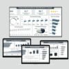 Telecommunications Dashboard in Excel