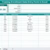 Training Enrollment Data Entry Form - Image 2