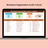 Workplace Organization Audit in Excel