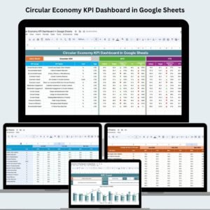Circular Economy KPI Dashboard in Google Sheets