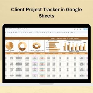 Client Project Tracker in Google Sheets