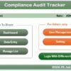 Compliance Audit Tracker in Excel - Image 3