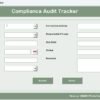 Compliance Audit Tracker in Excel - Image 6