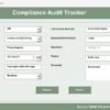 Compliance Audit Tracker in Excel - Image 7