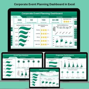 Corporate Event Planning Dashboard in Excel