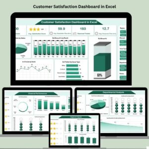 Customer Satisfaction Dashboard in Excel