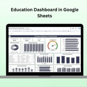 Education Dashboard in Google Sheets