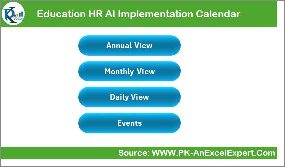Education HR AI Implementation Calendar