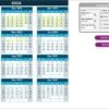 Education HR Supply Chain Resilience Calendar in Excel - Image 3