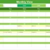 Education Marketing Customer Experience Calendar in Excel - Image 4