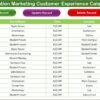 Education Marketing Customer Experience Calendar in Excel - Image 6