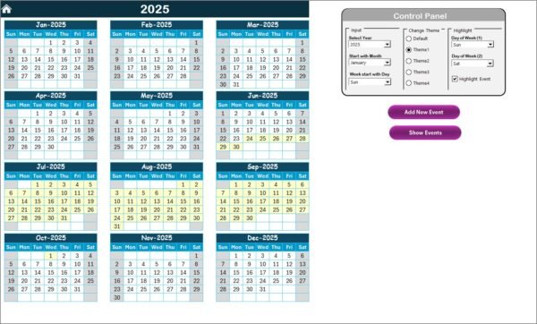 Education Operations AI Implementation Calendar in Excel - Image 3