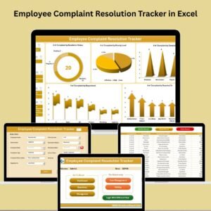 Employee Complaint Resolution Tracker in Excel