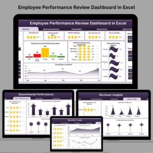 Employee Performance Review Dashboard in Excel