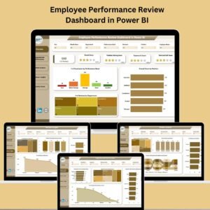 Employee Performance Review Dashboard in Power BI
