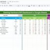 Gaming Hardware KPI Dashboard in Google Sheets - Image 2