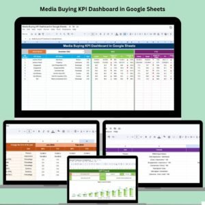 Media Buying KPI Dashboard in Google Sheets