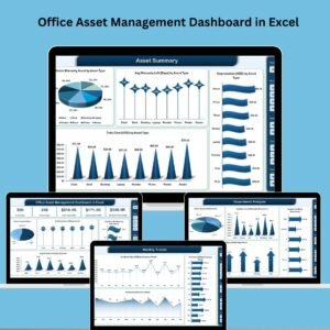 Office Asset Management Dashboard in Excel