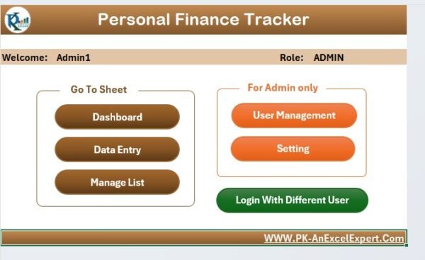 Personal Finance Tracker in Excel - Image 3