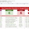 Roof Inspection Checklist in Google Sheets - Image 2