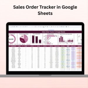 Sales Order Tracker in Google Sheets