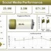 Social Media Performance Dashboard in Excel - Image 2