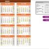 Technology R&D Supply Chain Resilience Calendar in Excel - Image 3