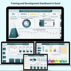 Training and Development Dashboard in Excel