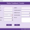 Visitor Feedback Tracker in Excel - Image 6