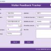 Visitor Feedback Tracker in Excel - Image 7