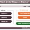 Work Order Request Tracker in Excel - Image 3