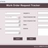 Work Order Request Tracker in Excel - Image 5