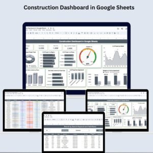 Construction Dashboard in Google Sheets
