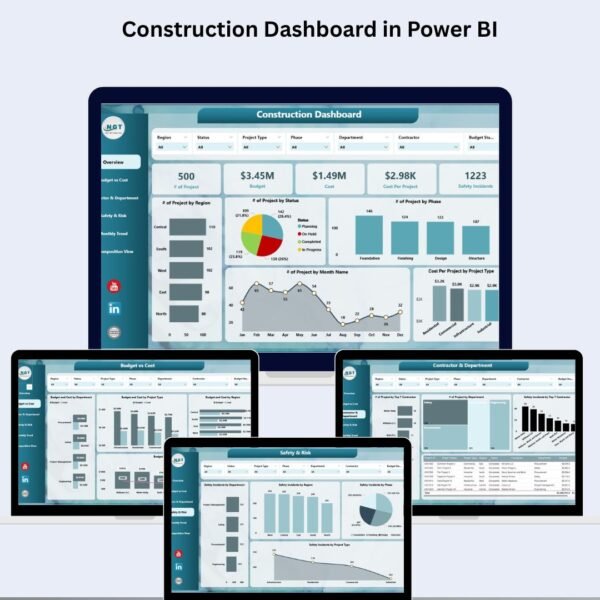 Construction Dashboard in Power BI