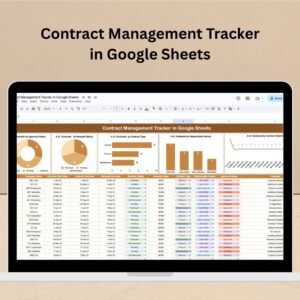 Contract Management Tracker in Google Sheets