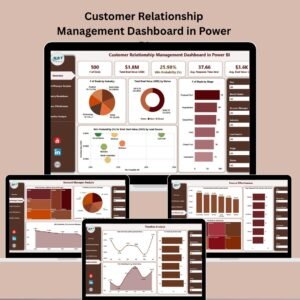 Customer Relationship Management Dashboard in Power BI