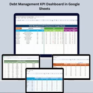 Debt Management KPI Dashboard in Google Sheets