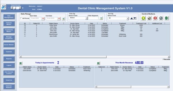 Dental Clinic Management System V1.0 - Image 3